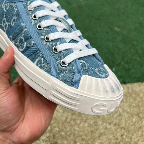 GUCCI Canvas Shoes Blue - Image 8
