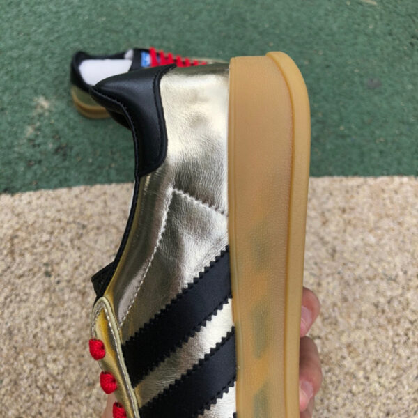 Gucci Co-Branded Adidas Gold Black And Red - Image 9