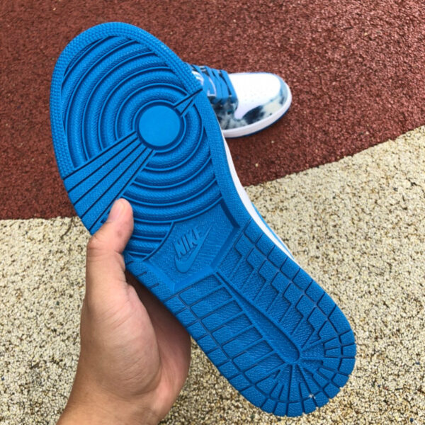 Washed Blue Low Air Jordan - Image 7