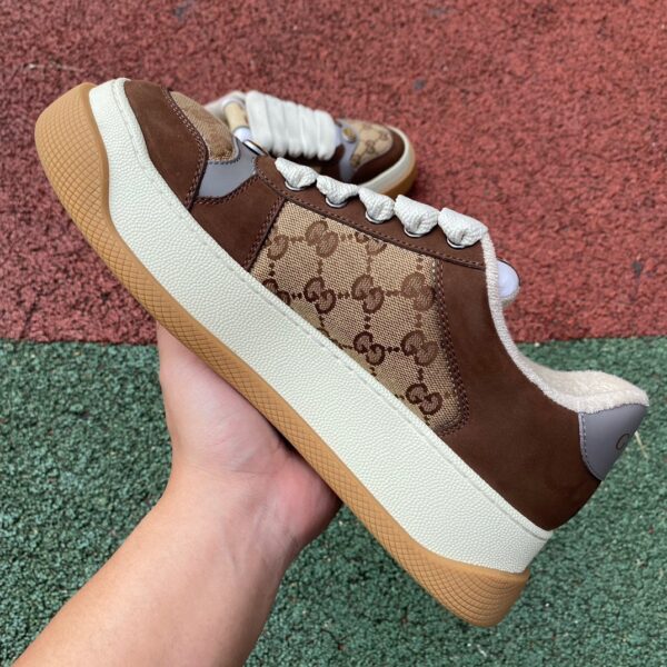 Gucci Thick-Soled Chubby Brown - Image 8