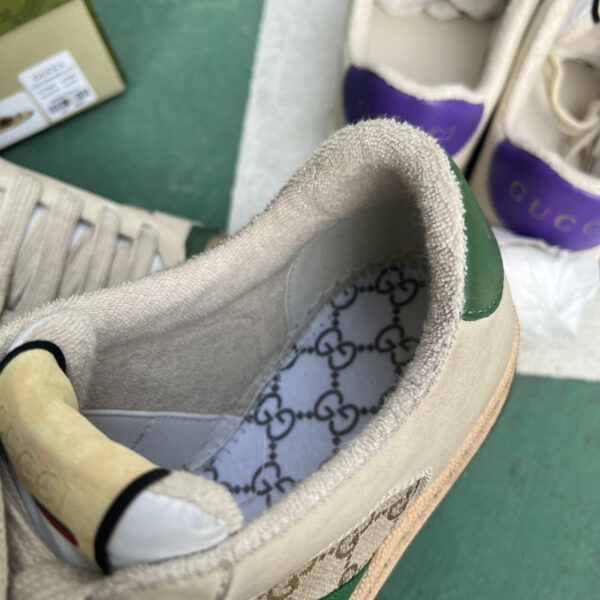 Gucci Dirty Shoes With Green Tail - Image 13