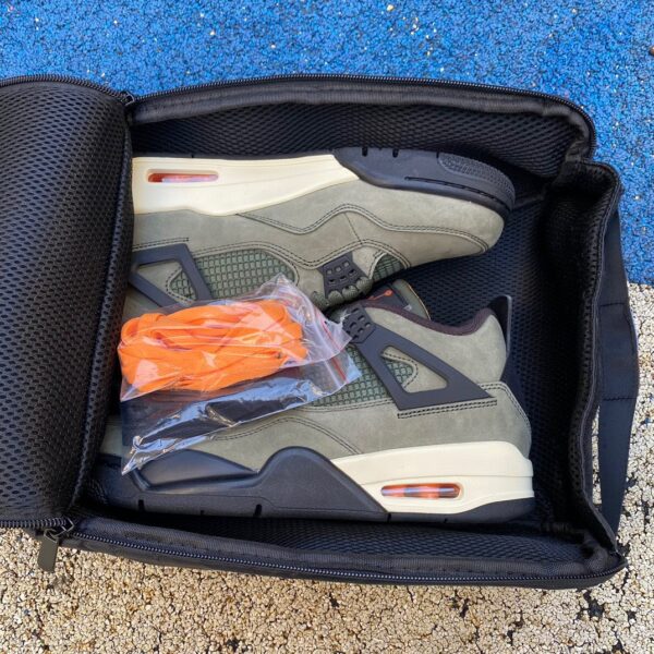 AJ4 Army Green Retro UNDFTD Low-top Retro Basketball Shoes Men's Army Green JBM351 M1 - Image 5