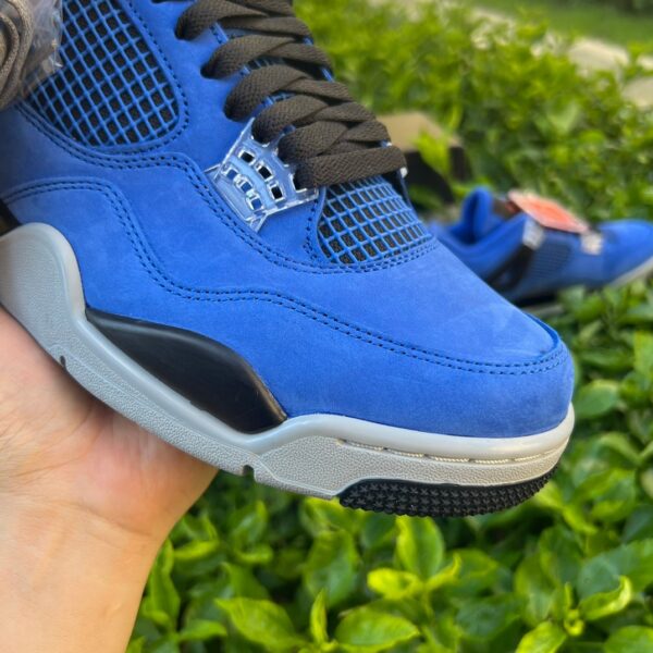 AJ4 blue and black Eminem x Jordan "Encore" low-top retro basketball shoes men's blue and black - Image 17