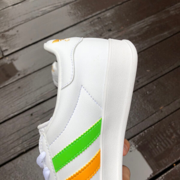 Gucci Co-Branded Adidas White Green and Pink (Copy) - Image 8