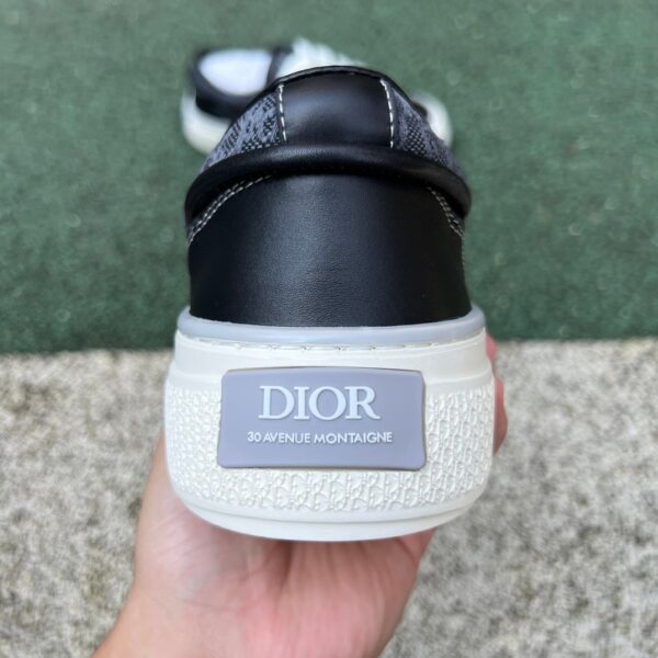 Dior B33 Black and White Round Toe Lace - Image 8