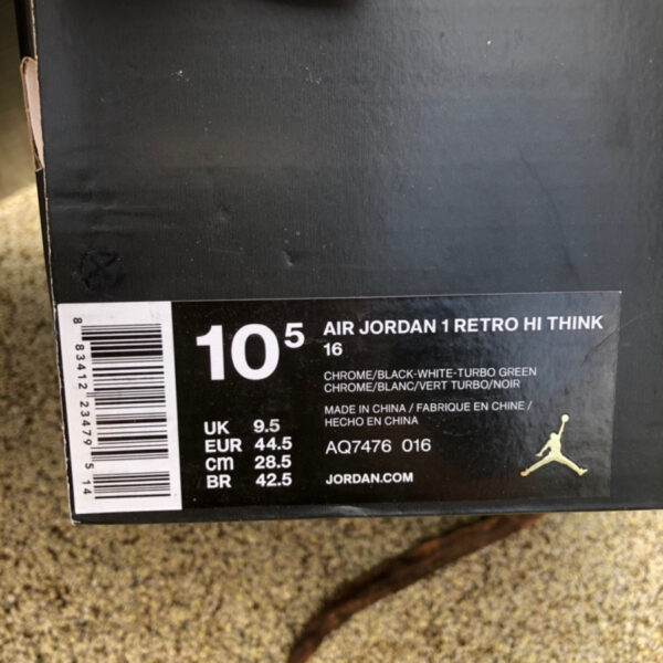 Leonard Silver Air Jordan - Image 20