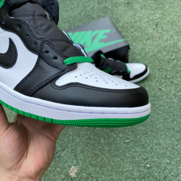 Black And White Green Air Jordan - Image 7