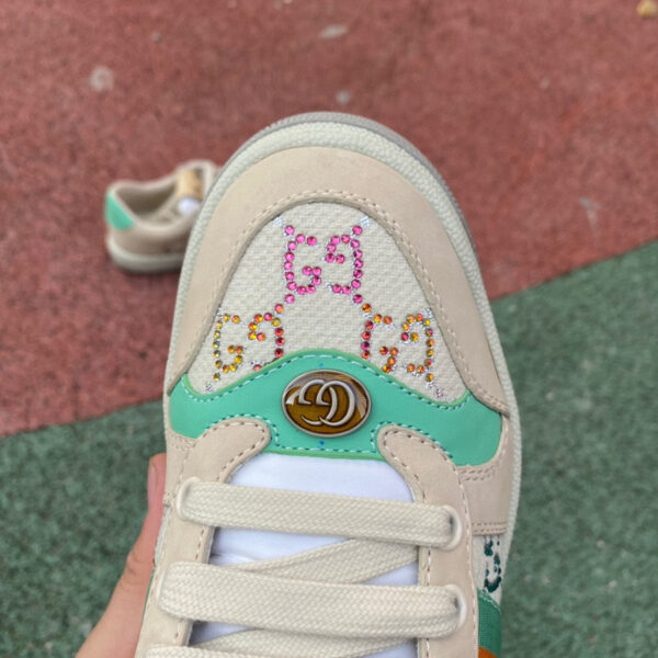 Gucci Low Top Gray Green - Image 5