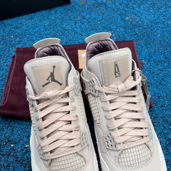 AJ4amm pink GX pure original A MA MANIÉRE x Air Jordan 4 Retro joint AJ4 pink retro FZ4810-200 - Image 8