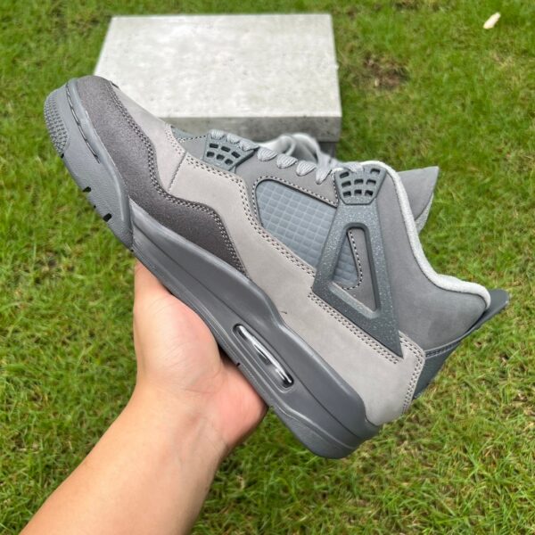AJ4 Gray Paris Olympics y version ⚡️Air Jordan 4 SEF “Paris Olympics” FQ7928-001 - Image 5