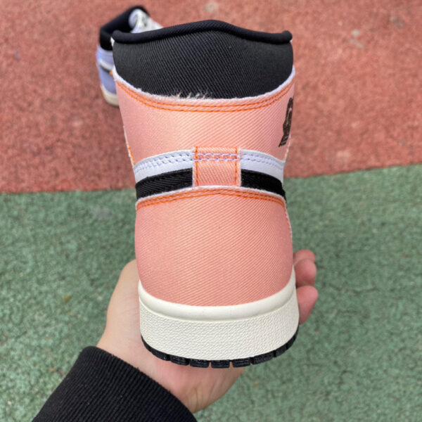 White Purple Pink Gradient Air Jordan - Image 4