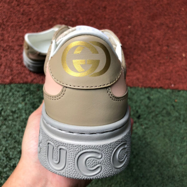 Gucci thick-soled  Gray And Light Brown - Image 4