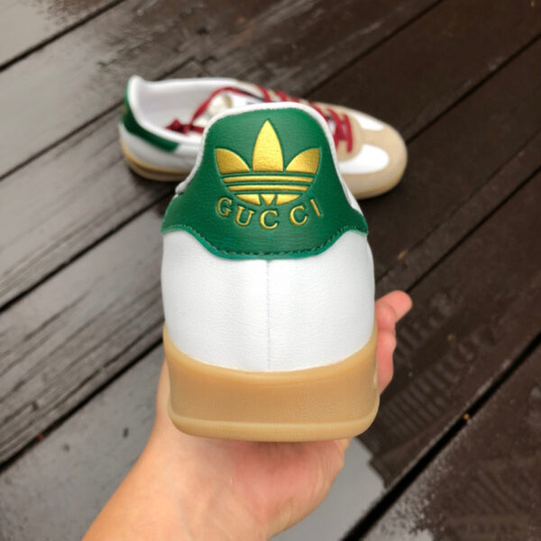 Gucci Co-Branded Adidas White Brown - Image 6