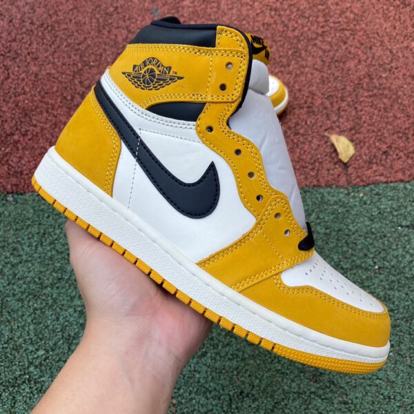 Yellow Ocher Air Jordan - Image 6