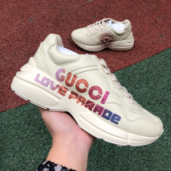 Gucci Rhyton Series Dad Shoes Double G sneakers - Image 4