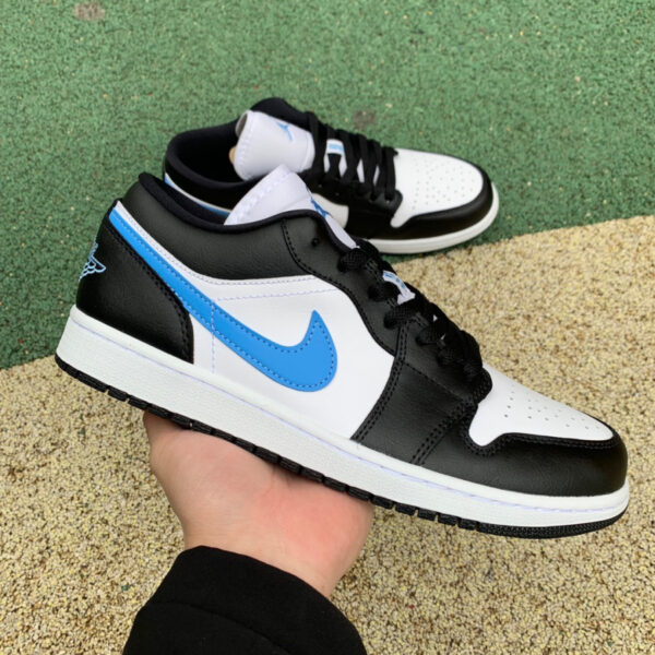 Black And White Blue Air Jordan - Image 5