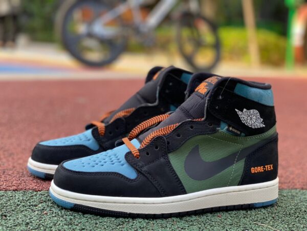 Black Green Blue TEX Air Jordan
