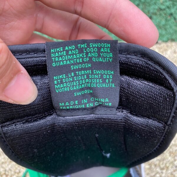 Lucky Green Black and White Air Jordan - Image 6