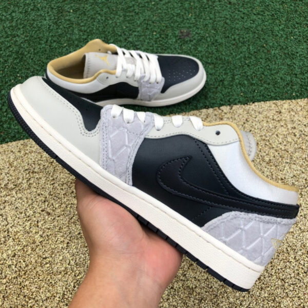 Black Aand Gray Air Jordan - Image 5