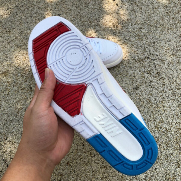 White Blue Red Titan x Air Jordan - Image 7