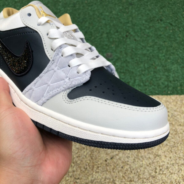Black Aand Gray Air Jordan - Image 4
