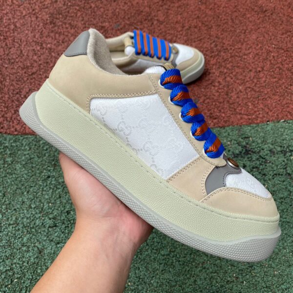 Gucci thick-soled chubby rice gray blue - Image 5