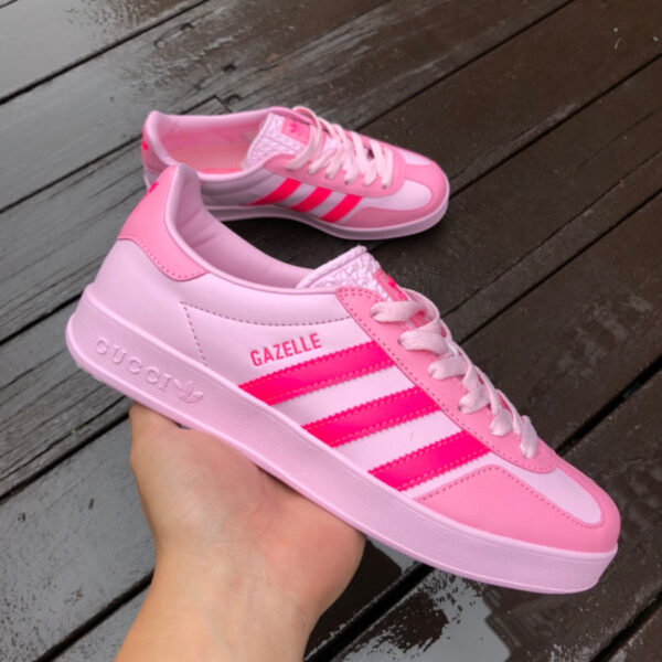 Gucci Co-Branded Adidas Pink - Image 6