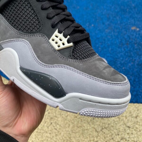 AJ4 fear Oreo black gray 626969-030 - Image 9