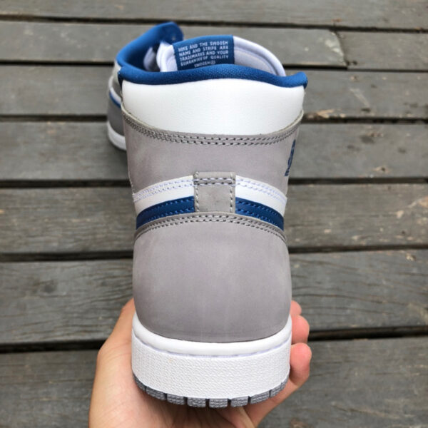 Gray Blue Air Jordan - Image 5