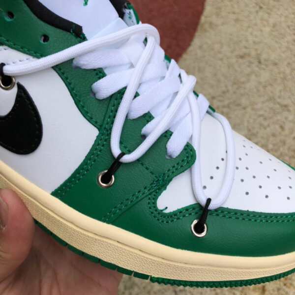 White And Green Air Jordan - Image 6