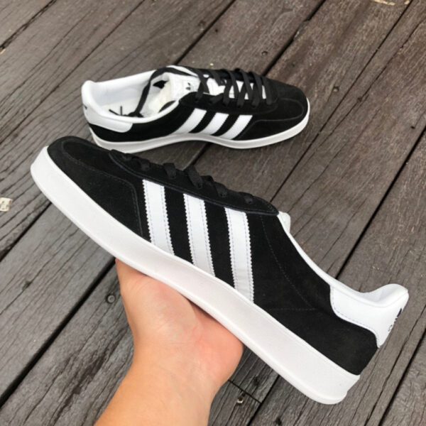Gucci Co-Branded With Adidas Black And White - Image 2