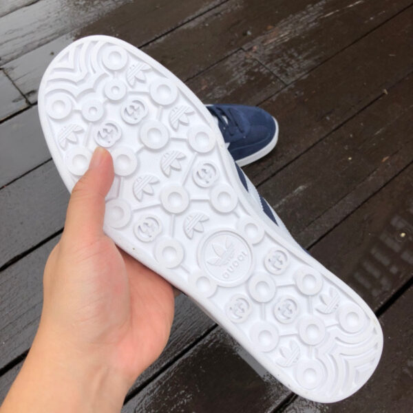 Gucci Co-Branded with Adidas White Sapphire Blue - Image 4