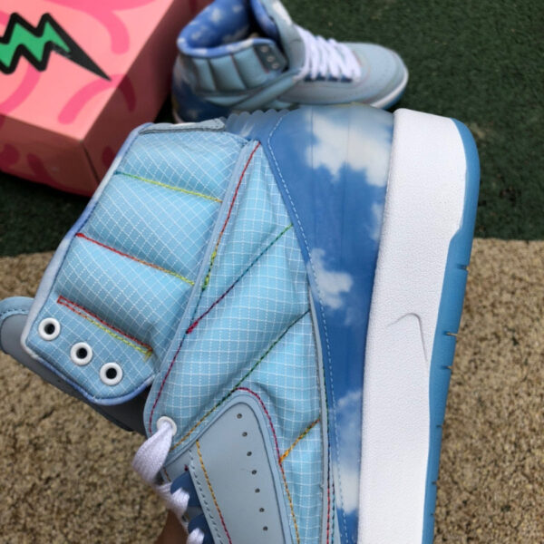 Sky Blue Balvin X Air Jordan - Image 2