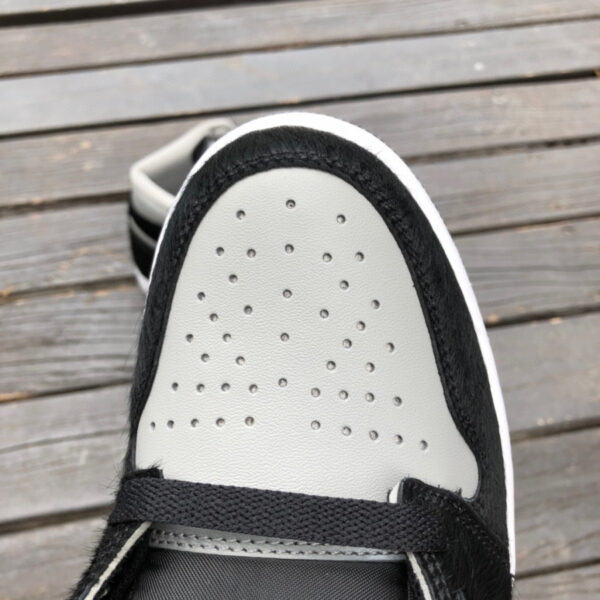 Panda Plush Black Gray Air Jordan - Image 3