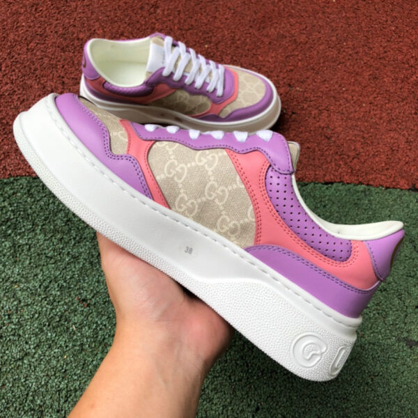 Gucci Thick-Soled Pink And Purple - Image 4