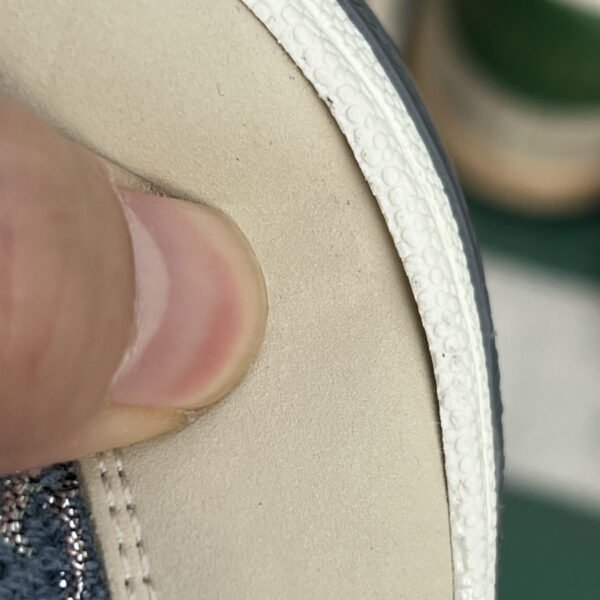Gucci Dirty Shoes Blue Cloth, - Image 6