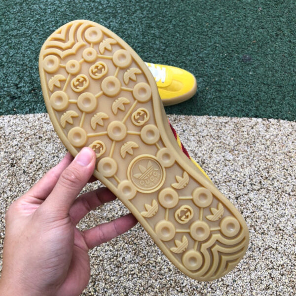 Gucci Co-Branded Adidas Yellow And Red - Image 4