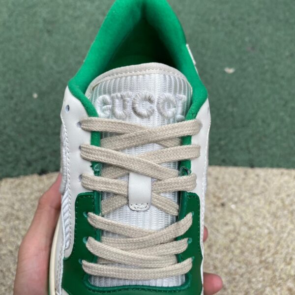 Gucci MAC80 White and Green Distressed Guangzhou - Image 5