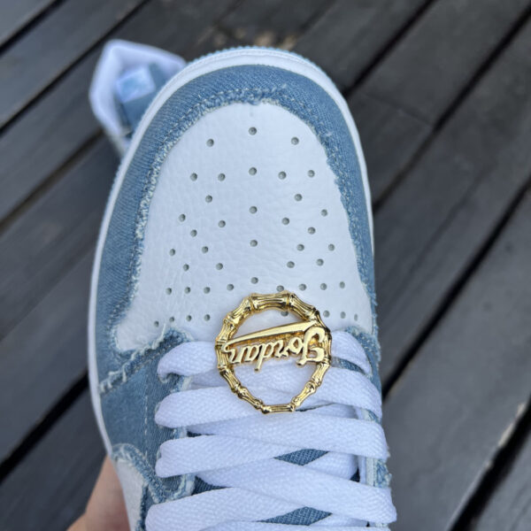 Washed Denim Air Jordan - Image 9