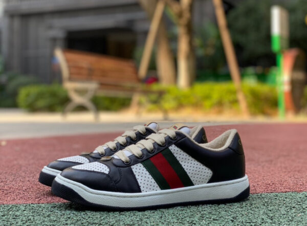 Gucci Low Top Black And White
