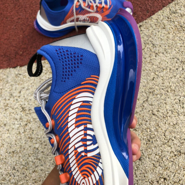 Gucci Running Shoes Blue And Red - Image 5