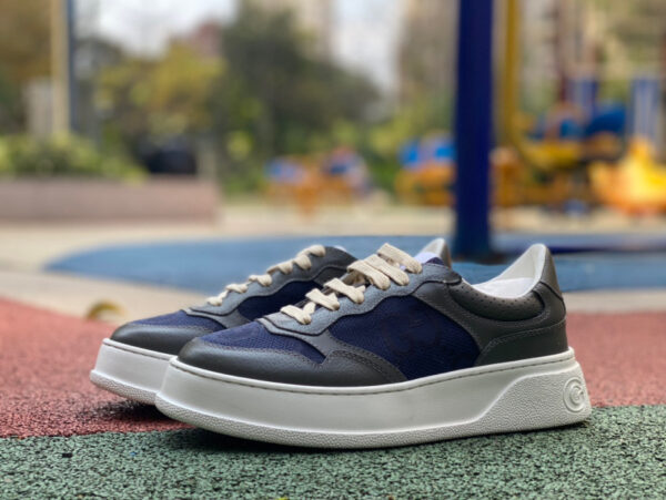 Gucci Thick-Soled Dark Gray Blue