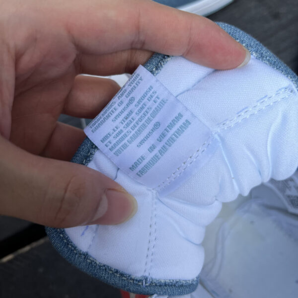 Washed Denim Air Jordan - Image 8