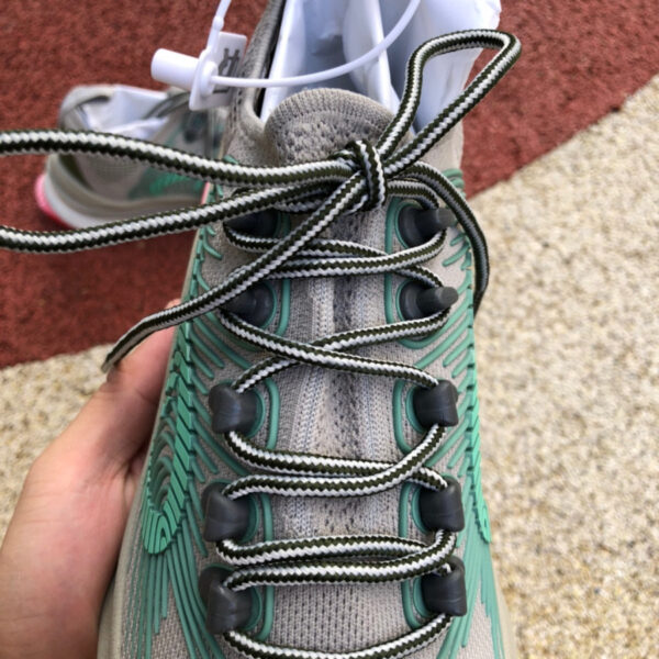 Gucci Running Shoes Gray Pink Green - Image 2