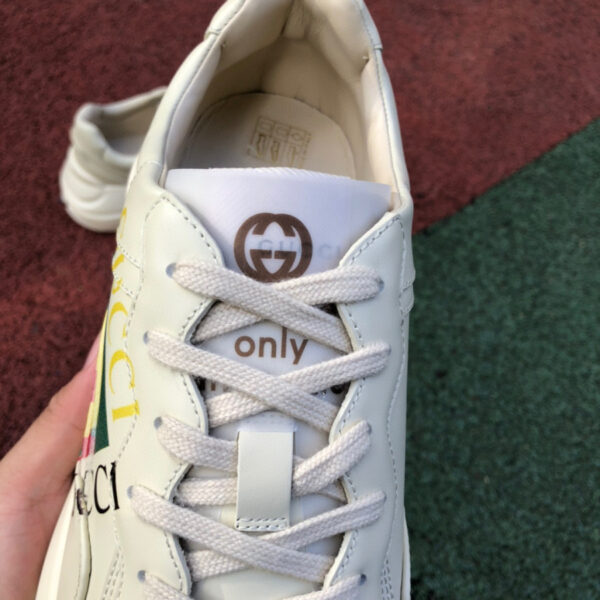 Gucci Rhyton Print Double G Sneakers - Image 4