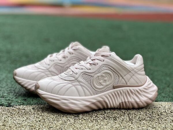 Gucci Dad Shoes 2.0 Rice Powder Leather