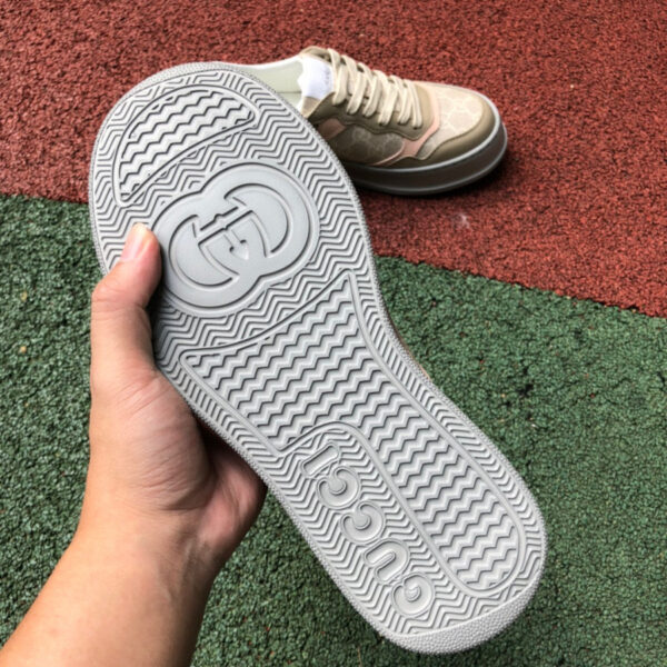 Gucci thick-soled  Gray And Light Brown - Image 3