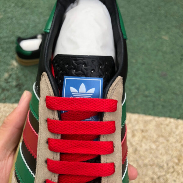 Gucci Joint Adidas Black Green And Brown - Image 3