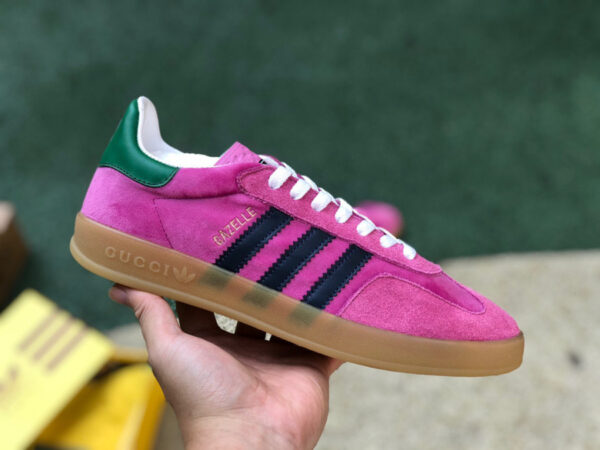 Gucci Co-Branded Adidas Pink - Image 5