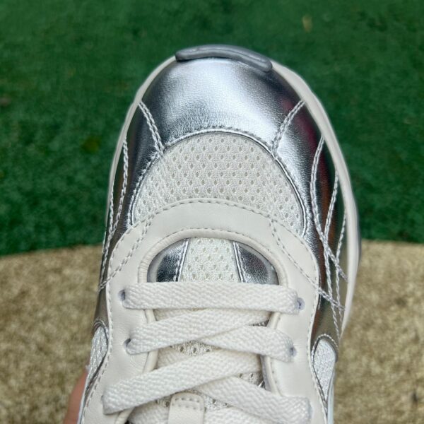Gucci Dad Shoes 2.0 Silver Leather - Image 4